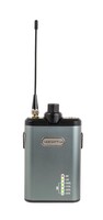 PROFESSIONAL LONG-RANGE UHF STEREO WIRELESS IN-EAR MONITOR SYSTEM WITH WIRELESS-ON-CHIP TECHNOLOGY